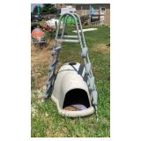 Igloo Dog House and Swimming Pool Ladder