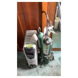 Heater and Oxygen tanks