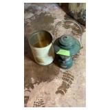 Coleman Lantern and Bucket