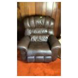 La-Z-Boy Rocking Recliner Brown Leather