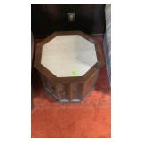 Marble Top End Table