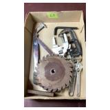 Crescent Wrenches, C Clamps Blade