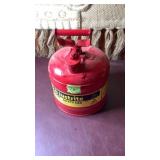 Just rite Safety Gas Can 2 Gallon