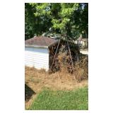 Frame Wheel, Shed 6x6 66" to the  Peak