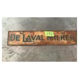 De Laval Milker Sign