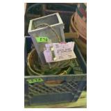 Milk Crate, Baskets, Rain Gage, Misc