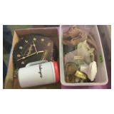 4 flats misc garage items