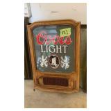 Colors Light digital wall clock