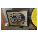 Masters beer wall hanging