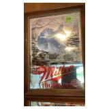 Miller High Life mirrored wall hanging