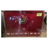 Budweiser battery operated wall clock