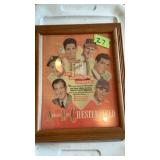 Chesterfield cigarette advertising wall hanging