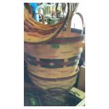 Baskets To Go Around Flower Pots and Blue Bags