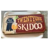 Pabst Blue Ribbon wall hanging