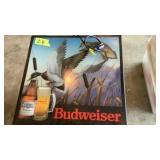 Budweiser lighted wall hanging