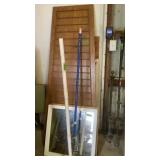 2 mirrors (square), homemade stand and display