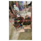 Rack and Old Christmas Lights