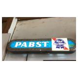 Pabst Blue Ribbon Sign Lighted