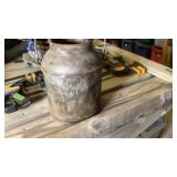 Producers Dairy cream bucket and crowbar