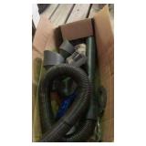 Tool pouch, antenna bracket, hoses, light