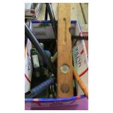 Box of tools and garden item