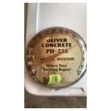 Advertising thermometer