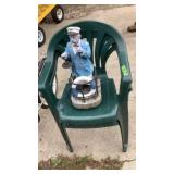 Outdoor Chairs and Captain