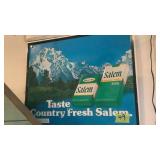 Salem Cigarettes Sign Metal