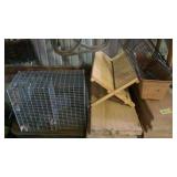 Homemade Trap, Wood, Umbrella Stand Misc