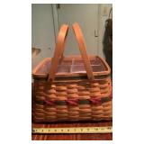 Longaberger Basket, multiple plastic liners