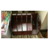 Desktop organizer, office bag, linens, candles,