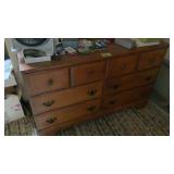 Dresser with mirror 46w x 17-1/2d x 30" tall,