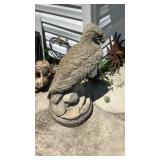 American Eagle Statue Concrete BETWEEN HOUSE AND