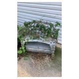 Wrought Iron Bench