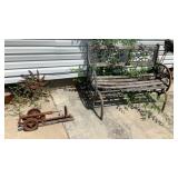 Bench, Rotary how Wheel, Primitive Lathe