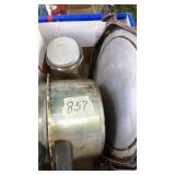 Cookware, container with first aid kit box