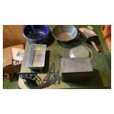 Coffee Scoop, strainers, misc