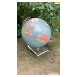Lighted World globe