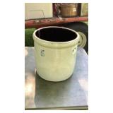 No. 5 crock, has crack