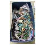 Costume jewelry and post cards