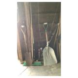 Fishing Poles, Spade, Aluminium Scoop Shovel