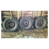 4 matching tires Mastercraft LT 245/75R16 8 lug