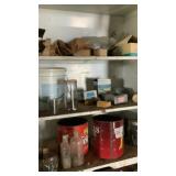 Nut Bolt Bin and Cabinet With misc