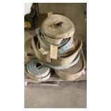 pallet of nylon slings/tow straps