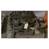 pallet of lifting straps