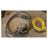 concrete vibrator - works
