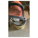 stihl hard hat w/ mask and ear foams
