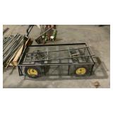wagon w/ pneumatic tires, has sides