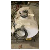 40 gallon poly spray tank w/ 12 volt pump