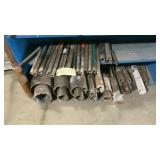 assortment of core bits